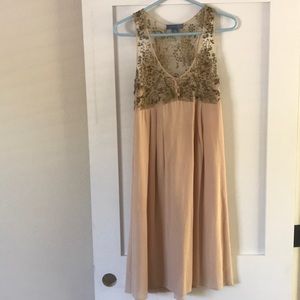 Anthropologie 100% Silk Dress